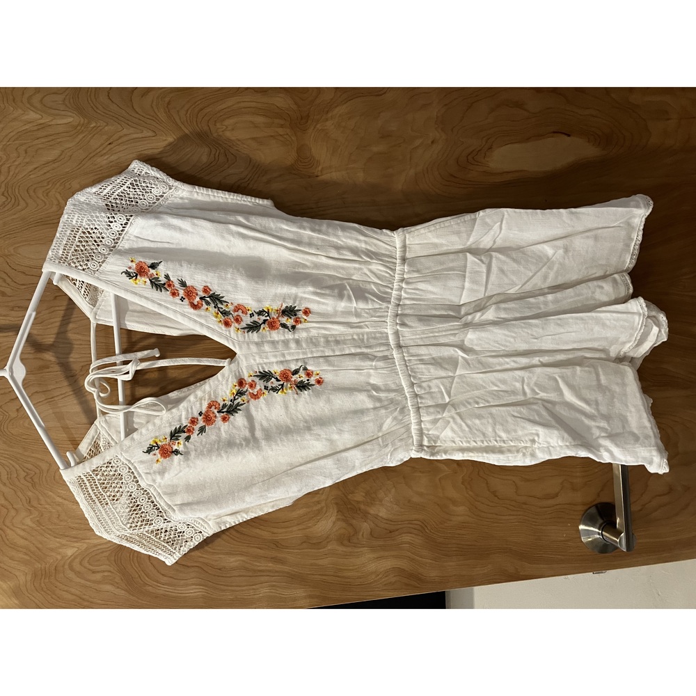 Abercrombie White Short Romper!